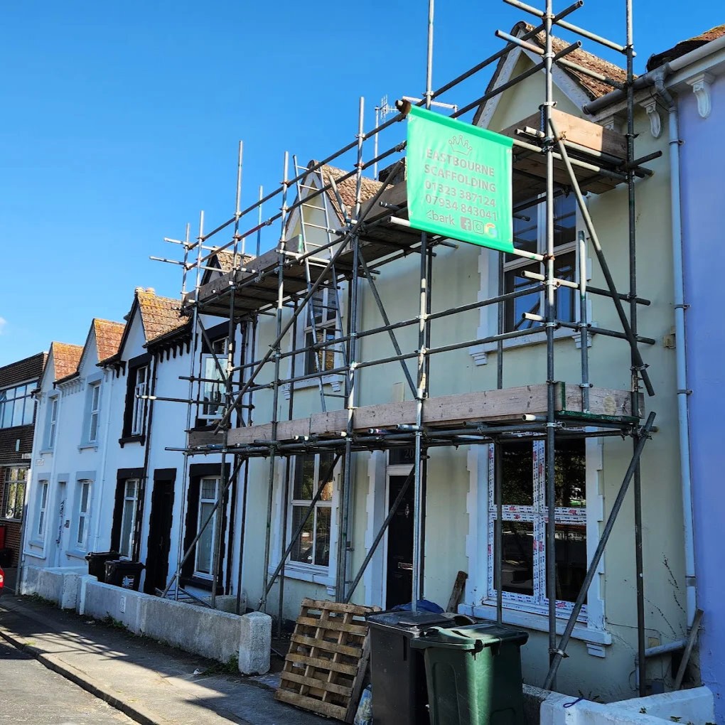 Eastbourne Scaffolding Limited at work